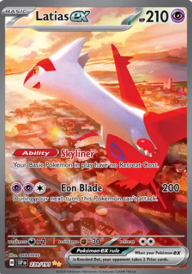 Latias ex Surging Sparks
