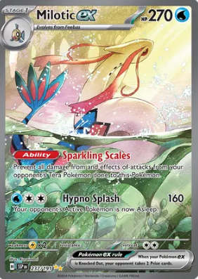 Milotic ex Surging Sparks