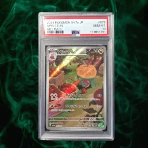 Karta Pokémon Appletun AR 075/064 SV7a JPN PSA 10 Gem Mint