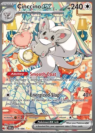 Cinccino ex Chaos Rising