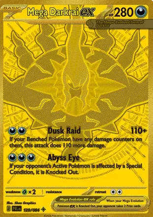 Mega Darkrai ex MHR z Pitch Black