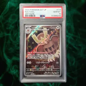 Karta Pokémon Noctowl AR 114/102 Stellar Miracle SV7 JPN PSA 10 Gem Mint
