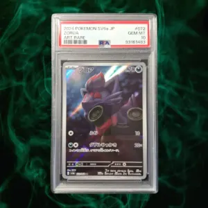 Karta Pokémon Zorua AR 072/064 Night Wanderer SV6a PSA 10 Gem Mint